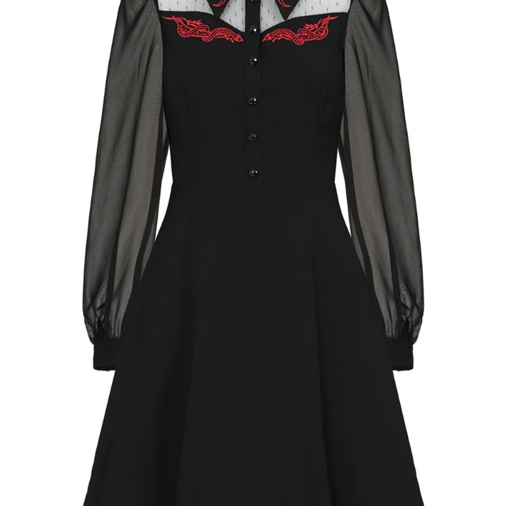 Hell Bunny TALLULAH MID DRESS